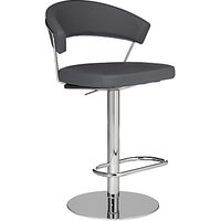 Calligaris New York Adjustable Gas Lift Bar Chair - Grey