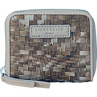 Liebeskind Dot S7 Leather Weave Coin Purse - Beach Sand