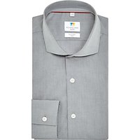 Richard James Mayfair Chambray Slim Fit Shirt - Grey