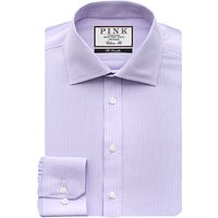 Thomas Pink Ferguson Check Classic Fit Shirt - White/Lilac