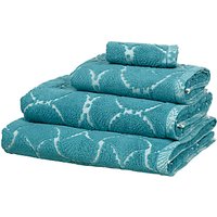 Genevieve Bennett For John Lewis Deco Towels - Teal