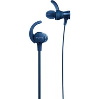 Sony MDR-XB510AS Extra Bass Splash Resistant Sports In-Ear Headphones With Mic/Remote - Blue