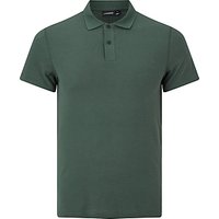 J.Lindeberg Robin Regular Fit Polo Shirt, Rust - Mid Green