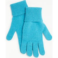 John Lewis Cashmere Gloves - Bright Blue