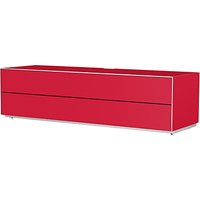 Project By Optimum PRO1600GG TV Stand For TVs Up To 75 - Cardinal Red