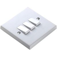 Propower 10A 2-Way White Light Switch - 5060038169310