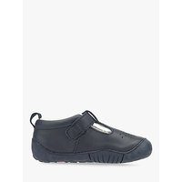 Start-rite Baby Jack T-bar Leather Shoes - Navy