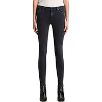 AllSaints Mast Skinny Jeans - Washed Black
