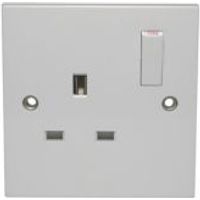 Pro Power 13A White Switched Socket - 5060038169488