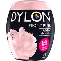 Dylon All-In-1 Fabric Dye Pod, 350g - Peony Pink
