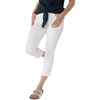 Fat Face Garment Dye Cropped Jeans - White