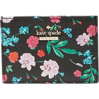 Kate Spade New York Cedar Street Leather Card Holder - Jardin Print