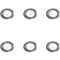 Masterlite Mains Powered LED Cabinet Light Pack Of 6 - 5014838507872