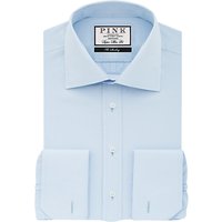 Thomas Pink Frederick Plain Double Cuff Super Slim Fit Shirt - Pale Blue