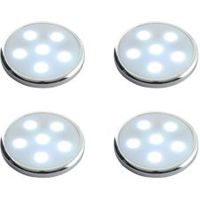 Masterlite Mains Powered LED Cabinet Light Pack Of 4 - 5014838508220