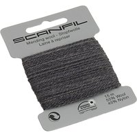 Scanfil Mending Wool, 15m - Charcoal