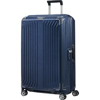 Samsonite Lite-Box 75cm 4-Spinner Wheel Suitcase - Deep Blue