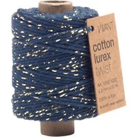Vivant Into The Woods Cotton Lurex String - Navy / Silver