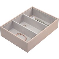 Stackers Deep Jewellery 3-section Tray - Blush Pink