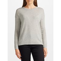 Collection WEEKEND By John Lewis Drop Sleeve Cashmere Jumper - Grey