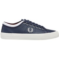 Fred Perry Kendrick Leather Trainers - Blue