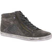 Gabor Celebrity Wide High Top Trainers - Elephant