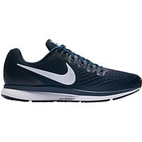 Nike Air Zoom Pegasus 34 Men's Running Shoes - Blue/White