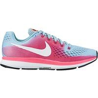 Nike Air Zoom Pegasus 34 Women's Running Shoes - Blue/Pink/White