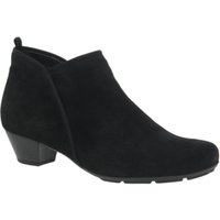 Gabor Trudy Block Heeled Ankle Boots - Black