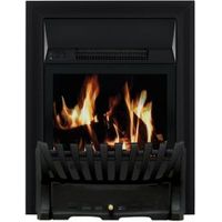 Focal Point Elegance Black LCD Remote Control Electric Fire - 5023539014800