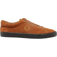 Fred Perry Underspin Canvas Trainers - Ginger