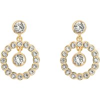 Ted Baker Corali Concentric Swarovski Crystal Drop Earrings - Gold