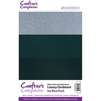 Crafter's Companion Luxury Cardstock, Pack Of 30 - Ice Blue