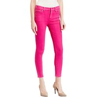 Lauren Ralph Lauren Premier Cropped Skinny Jeans - Bold Pink Wash