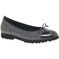 Gabor Temptation Cleated Pumps - Black/Silver