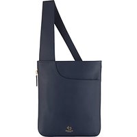 Radley Pocket Bag Leather Medium Across Body Bag - Navy