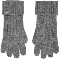 Joules Knitted Gloves - Grey