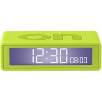 Lexon Mini Flip Clock - Bright Green