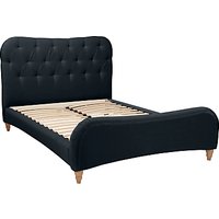 Brioche Bed Frame By Loaf At John Lewis In Clever Velvet, Super King Size - Liquorice Grey