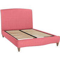 Fudge Bed Frame By Loaf At John Lewis In Clever Linen, King Size - Red Coral