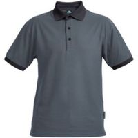 Rigour Black & Grey Polo Shirt Medium - 5397007192186
