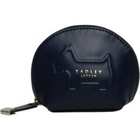 Radley Shadow Leather Small Coin Purse - Navy