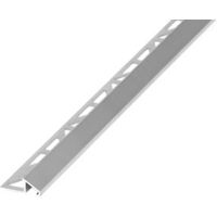 Diall Silver Aluminium Tile Ramp Profile - 3663602912118