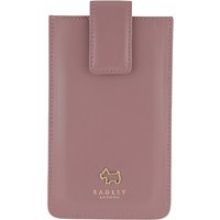 Radley Oak Hill Woods Leather Phone Case - Pink
