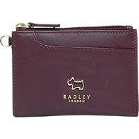 Radley Pockets Leather Small Coin Purse - Burgundy