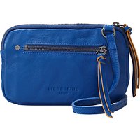 Liebeskind Janina Sporty Vintage Suede Across Body Bag - Electric Blue