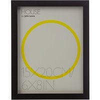 House By John Lewis MDF Wrap Photo Frame, 6 X 8 (15 X 20cm) - Black