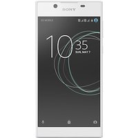 Sony Xperia L1 Smartphone, Android, 5.5, 4G LTE, SIM Free, 16GB - White