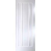 Vertical 3 Panel Primed Smooth Internal Unglazed Door (H)1981mm (W)686mm - 5054928776979