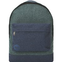 Mi-Pac Herringbone Mix Backpack - Green/Navy